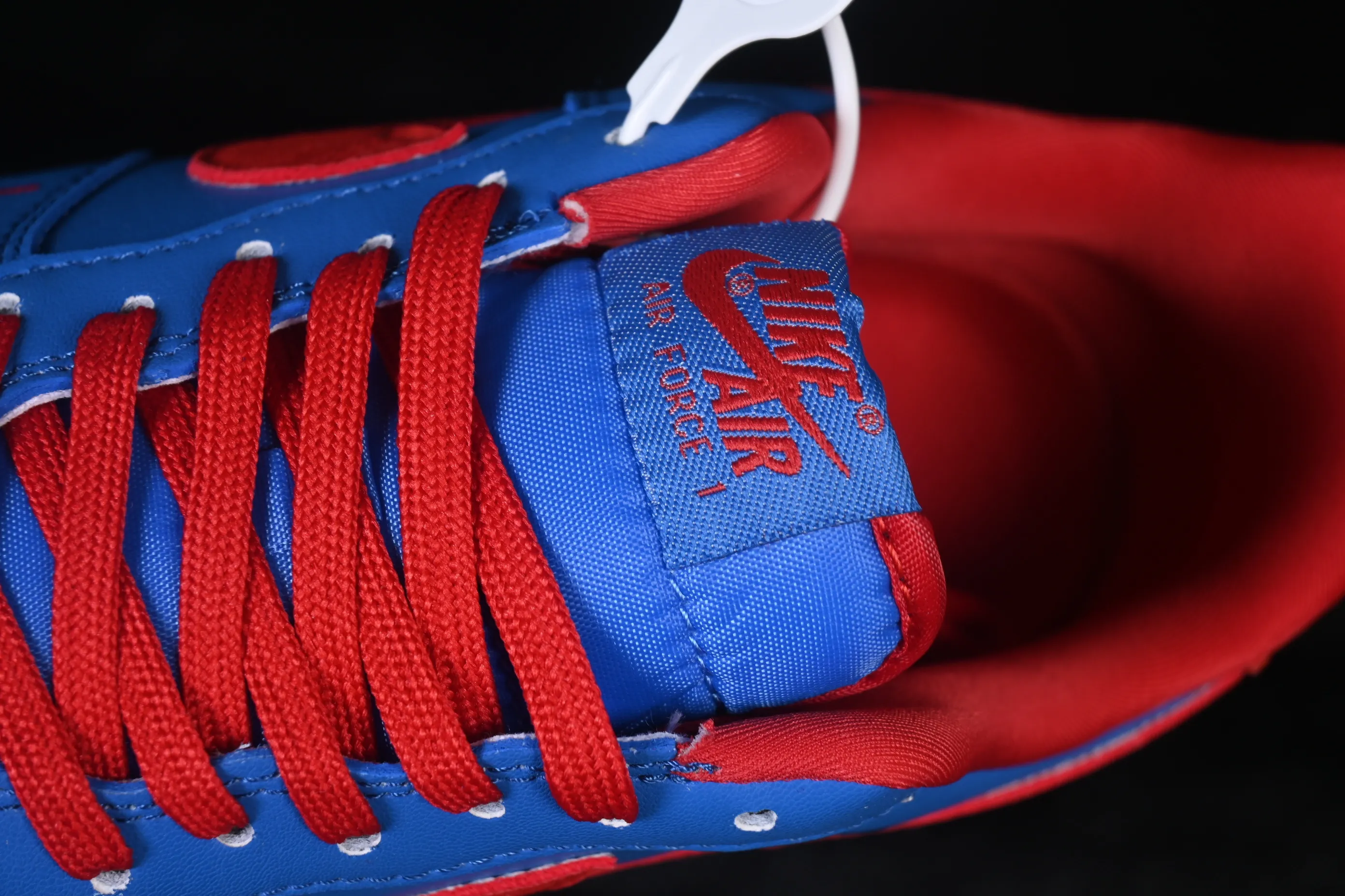 All categories Nk Air Force 1 Air Force series Nk Air Force 1 Low Air Force low top Nike Air Force 1'07 Low Year of the Horse joint blue sea flame red Air Force 1 low top casual sneakers DF0188-128